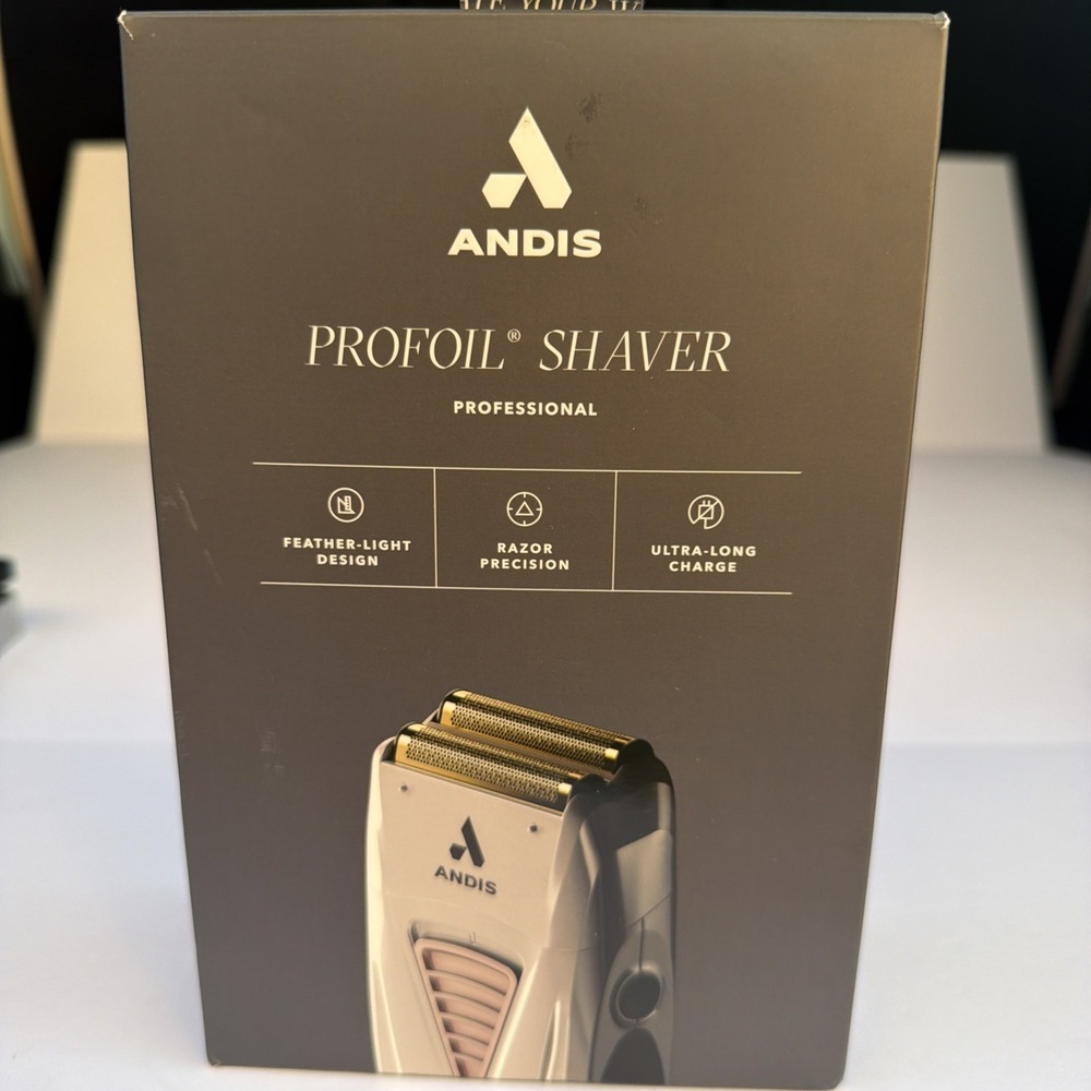 Andis Gold Titanium Foils Cord/Cordless Shaver Professional#17235 Tested
